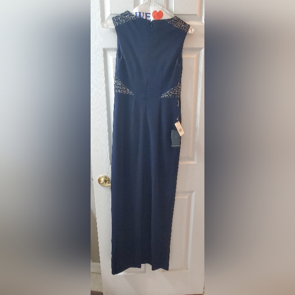 Navy blue Adrianna Papell dress